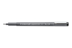 STAEDTLER pigment liner 1,2mm schwarz 10 Stück