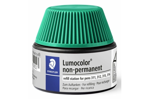 STAEDTLER Nachfülltinte Lumocolor nonperm grün