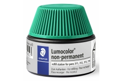 STAEDTLER Nachfülltinte Lumocolor nonperm grün