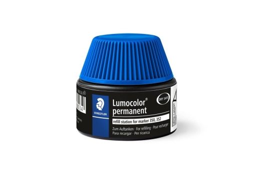 STAEDTLER Nachfülltinte Lumocolor perm blau