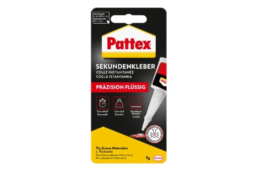Pattex Sekundenkleber Präzision 5g