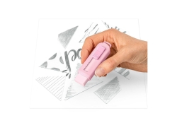 STAEDTLER Radierer mit Schiebehülle Pastell