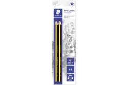 STAEDTLER Bleistift NC jumbo 2 ST Blisterkarte HB Dreikant