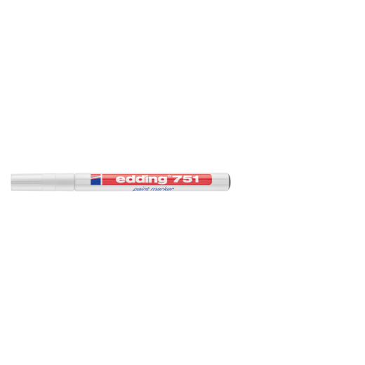 751 Lackmarker - 1 - 2 mm, weiß