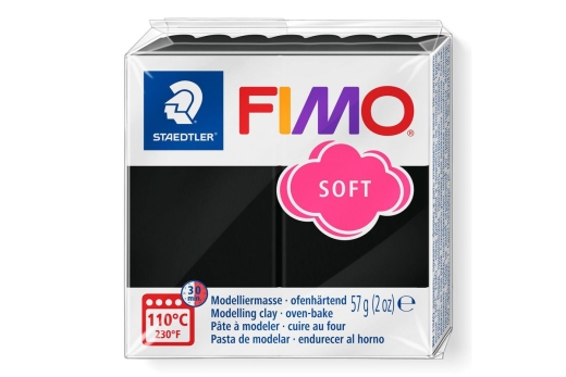 FIMO Mod.masse Fimo soft schwarz