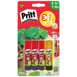 Pritt Klebestift 3+1 11g BTS2024 Abenteuer in der Natur