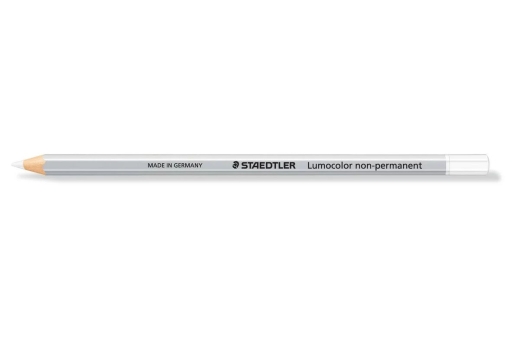 STAEDTLER Trockenmarker nonpermanent weiß 12 Stück