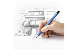 STAEDTLER Bleistift Mars Lumograph jumbo 2B Sechskant