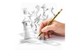 STAEDTLER Köcher Bleistift Noris Ti 72 Stück Sechskant