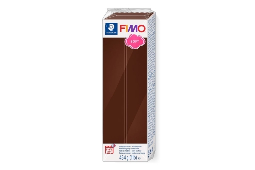FIMO Mod.masse Fimo soft 454g schokolade