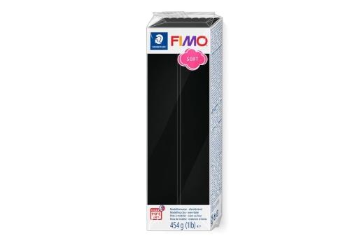 FIMO Mod.masse Fimo soft 454g schwarz