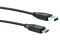 Schwaiger USB-Kabel 3.0 St. A auf 3.1 TypC 0,15m Schwarz