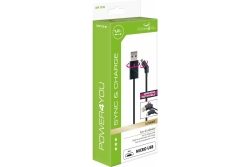 Schwaiger USB-Kabel 2.0 St. A auf 2.0 Micro B 1,20m Schwarz