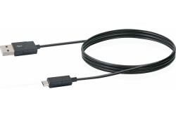 Schwaiger USB-Kabel 2.0 St. A auf 2.0 Micro B 1,20m Schwarz