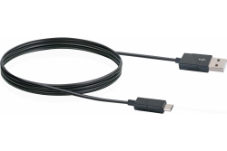 Schwaiger USB-Kabel 2.0 St. A auf 2.0 Micro B 1,20m Schwarz