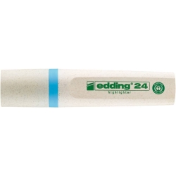 24 EcoLine Textmarker - nachfüllbar, hellblau