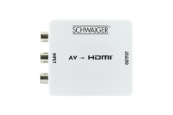 Schwaiger AV auf HDMI Konverter 1920 x 1080 Pixel Full HD