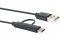 Schwaiger USB-Kabel 3.1 C auf 2.0 Micro B 1m geschirmt