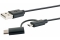 Schwaiger USB-Kabel 3.1 C auf 2.0 Micro B 1m geschirmt