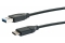 Schwaiger USB-Kabel 3.1 St. C auf 3.0 TypA 1,00m Schwarz