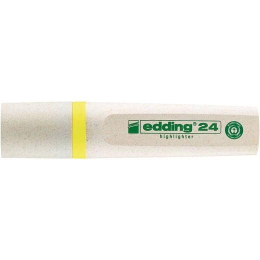 24 EcoLine Textmarker - nachfüllbar, gelb