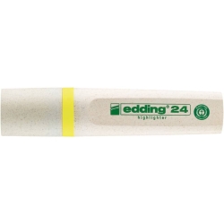24 EcoLine Textmarker - nachfüllbar, gelb