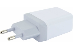 Schwaiger Ladegerät Quick Charger 3.0 532-230V USB Weiß
