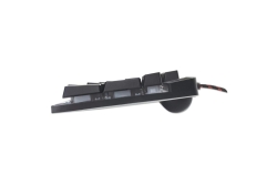 MANHATTAN USB-Gaming-Tastatur mit LEDs und Metallunterseite