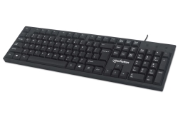 MANHATTAN USB-Tastatur schwarz