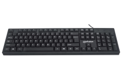MANHATTAN USB-Tastatur schwarz