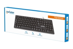 MANHATTAN USB-Tastatur schwarz