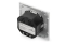 DIGITUS Unterputzdose 230V + 1 x USB-A + 1 x USB-C Reinweiss