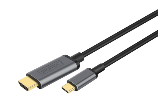 DIGITUS USB 3.1 Video-Adapterkabel Typ C -HDMI UHD/30Hz 1.8m
