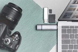 DIGITUS Reader USB-C + USB 3.0, SD + Micro SD + USB3.0 OTG