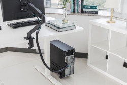DIGITUS Flexibler Kabelspiralschlauch mit Einzugshilfe 5m