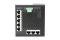DIGITUS Switch Ind. 8-Port Gigabit Flat Unmanaged schwar