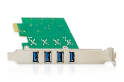 DIGITUS PCI Expr Card 4x USB 3.0 inkl. LP