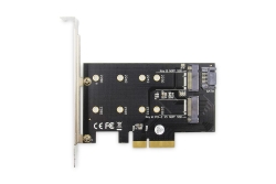 DIGITUS PCI Expr Card 3.0 - M.2 NGFF/NVMe SSD (x4)