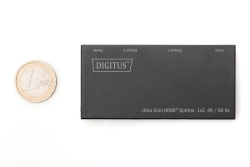 DIGITUS Ultra Slim HDMI Splitter, 1x2, 4K / 60 Hz