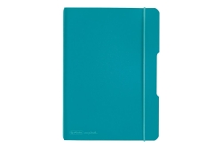 Herlitz Notizheft my.book flex A5 PP 40Bl. kariert turquoise