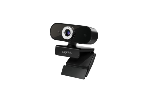 Logilink Webcam 1080p FHD Webcam + Mikrofon schwarz