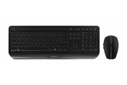 CHERRY GENTIX Desktop Wireless Maus&Tastatur DE schwarz