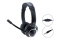CONCEPTRONIC Headset Stereo AUX/Mikro/Bedien. 2.00m sw