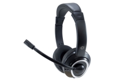 CONCEPTRONIC Headset Stereo AUX/Mikro/Bedien./Split.2.00m sw
