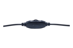CONCEPTRONIC Headset Stereo AUX/Mikro/Bedien./Split.2.00m sw