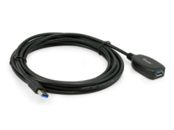 Equip Kabel USB-A3.0->A Akt. Erweiter. St/Bu 5.00m...
