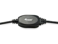 Equip Kabel USB-A3.0->A Akt. Erweiter. St/Bu 10.00m schwarz