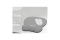 DELOCK Ergon. Mauspad mit Handballenauflage 245x206mm grau