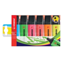 Textmarker - BOSS ORIGINAL - 6er Pack - mit 6...