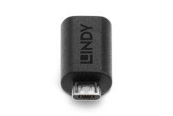 LINDY Adapter USB 2.0 Typ C an Micro-B